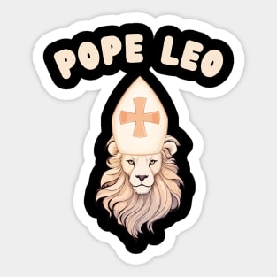 Pope-Leo Sticker